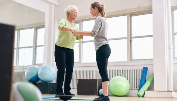 Balance and gait therapy for older adults at home